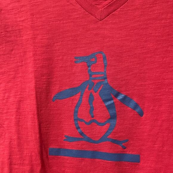 ORIGINAL PENGUIN V-Neck Tee M - Picture 2 of 5
